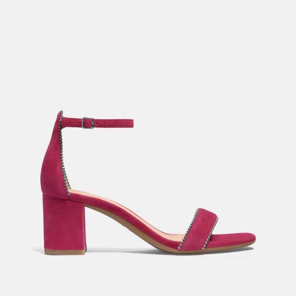 Coach Maddie Suede Sandals 9.5 - Picture 3 of 11